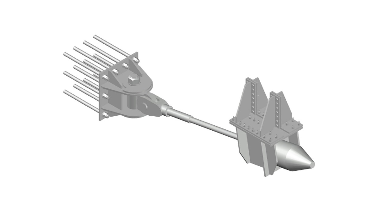 落橋防止構造「落橋防止装置/F-TD型」の3D図面を追加しました